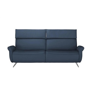 himolla Sofa 3-sitzig  4150 ¦ blau ¦ Maße (cm): B: 206 H: 95 T: 87.0