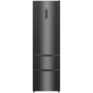 Hisense RM469N4AFD1 K�hl-Gefrier-Kombination Schwarz Edelstahl