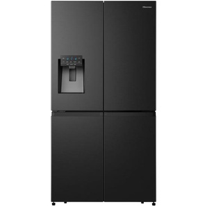 Hisense RQ760N4BFE French Door K�hl-Gefrier-Kombination Schwarz Inox