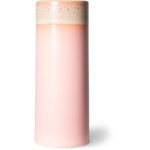 HK living 70s ceramics Blumenvase klein - pink - 650 ml