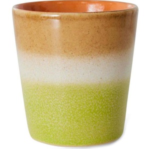 HK living 70s ceramics mug Kaffeebecher - eclipse - 180 ml - Ø 7,5 cm x H 8 cm