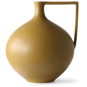 HK living ceramic Kanne L - Mustard - ø 26 cm - Höhe 26,5 cm