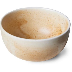HK living chef ceramics Schüssel - rustic cream-brown - 250 ml