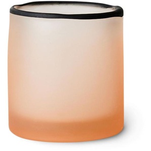 HK living Glass Teelichthalter - blush - Höhe 10 cm - Ø 9 cm