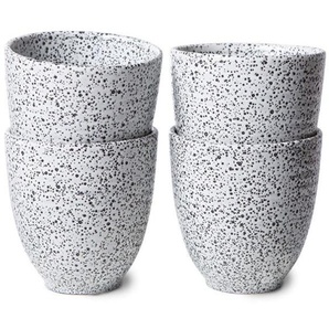 HK living gradient ceramics Becher 4er-Set - cream - 4er-Set - ø 8,5 cm - Höhe 9 cm