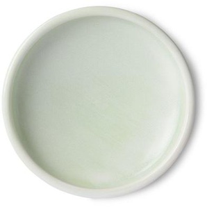 HK living home chef ceramics Beilagenteller - Mint green - ø 20 cm - Höhe 4,5 cm