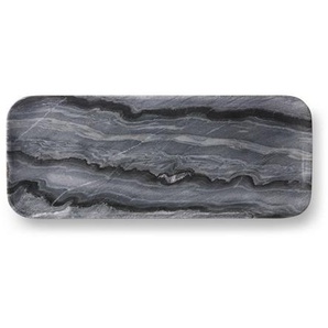 HK living marble Tablett - grey - 30 x 12 x 1,5 cm