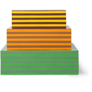 HK living Storage Boxes Aufbewahrungsset - 3-teilig - multicolour - 3er-Set