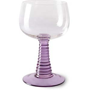 HK living Swirl Weinglas high - 8er-Set - purple - 8er-Set à 275 ml