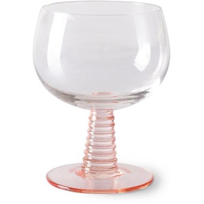 HK living Swirl Weinglas low - 8er-Set - nude - 8er-Set à 350 ml