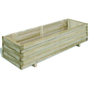 Hochbeet 120x40x30 cm Holz Rechteckig