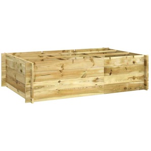Hochbeet 150x100x40 cm Kiefernholz Imprägniert