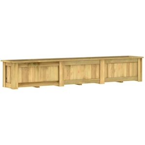 Hochbeet 291 x 50 x 50 cm Kiefernholz Imprägniert