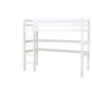 Hoppekids Hochbett  ECO Luxury ¦ weiß ¦ Maße (cm): B: 104 H: 177