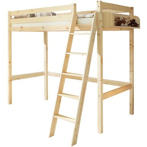 Hochbett Matthias 90 x 200cm Beige