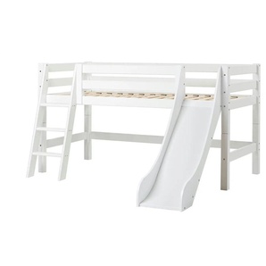 Hoppekids Hochbett  ECO Luxury ¦ weiß ¦ Maße (cm): B: 197 H: 114