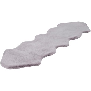 Arte Espina Fellteppich Rabbit 300, fellförmig, Kunstfell, Kaninchenfell-Haptik, supersoft, ideal als Bettvorleger