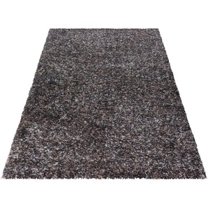 Hochflor-Teppich AYYILDIZ TEPPICHE Enjoy Shaggy Teppiche Gr. B/L: 240 cm x 340 cm, 50 mm, 1 St., grau (taupe) Esszimmerteppiche Wohnzimmer