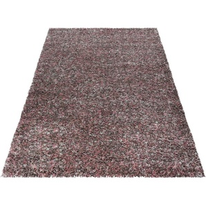 Hochflor-Teppich AYYILDIZ TEPPICHE Enjoy Shaggy Teppiche Gr. B/L: 280 cm x 370 cm, 50 mm, 1 St., rosa (rose) Esszimmerteppiche Wohnzimmer