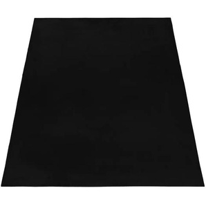 Hochflor-Teppich AYYILDIZ TEPPICHE POUFFY 5100 Teppiche Gr. B/L: 200 cm x 290 cm, 20 mm, 1 St., schwarz (black) Esszimmerteppiche