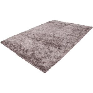 Hochflor-Teppich BRUNO BANANI Alga Teppiche Gr. B/L: 240 cm x 330 cm, 40 mm, 1 St., grau (taupe) Esszimmerteppiche Uni-Farben, besonders weich und kuschelig