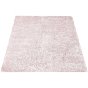 Hochflor-Teppich Carla, Lüttenhütt, rechteckig, Höhe: 40 mm, super soft, Teppich in Pastell-Farben