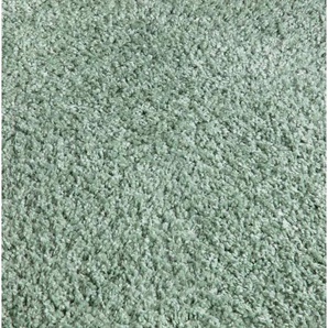 Hochflor-Teppich City Shaggy, Carpet City, rechteckig, Höhe: 30 mm, Robuster Langflor Teppich uni, besonders flauschig weich