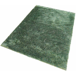Hochflor-Teppich ESPRIT New Glamour Teppiche Gr. B/L: 200 cm x 300 cm, 40 mm, 1 St., grün Esszimmerteppiche