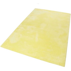 Hochflor-Teppich ESPRIT Relaxx Teppiche Gr. B/L: 120 cm x 170 cm, 25 mm, 1 St., gelb Esszimmerteppiche Wohnzimmer, sehr große Farbauswahl, weicher dichter Hochflor