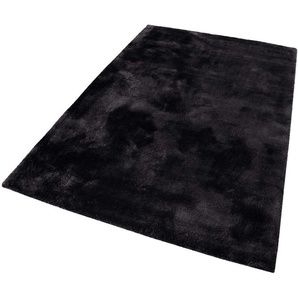 Hochflor-Teppich ESPRIT Relaxx Teppiche Gr. B/L: 200 cm x 290 cm, 25 mm, 1 St., schwarz Esszimmerteppiche Wohnzimmer, sehr große Farbauswahl, weicher dichter Hochflor
