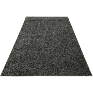 Hochflor-Teppich ESPRIT Whisper Shag Teppiche Gr. B/L: 200 cm x 290 cm, 30 mm, 1 St., grau (dunkelgrau,anthrazit) Esszimmerteppiche
