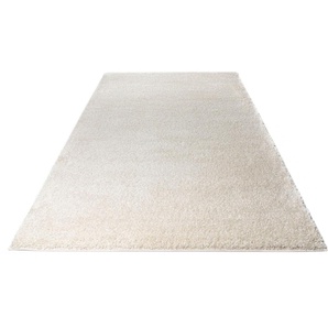 Hochflor-Teppich HOME AFFAIRE Shaggy 30 Teppiche Gr. B/L: 280 cm x 390 cm, 30 mm, 1 St., beige (creme) Esszimmerteppiche Teppich, Uni Farben, besonders weich und kuschelig
