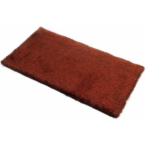 Hochflor-Teppich KIYOU SHAGGY KiYou Shaggy Teppiche Gr. B/L: 130 cm x 190 cm, 40 mm, 1 St., braun (mokka) Esszimmerteppiche besonders weich durch Microfaser, Wohnzimmer