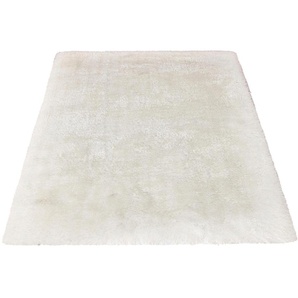Hochflor-Teppich LEONIQUE Barin Teppiche Gr. B/L: 160 cm x 230 cm, 90 mm, 1 St., weiß Esszimmerteppiche