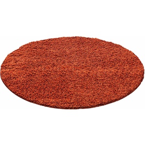 Ayyildiz Teppiche Hochflor-Teppich Life Shaggy 1500, rund, Höhe: 30 mm, auch in rechteckig, Wohnzimmer, Langflor, große Farbauswahl