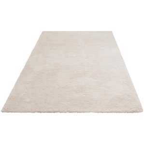 my home Hochflor-Teppich Microfaser Teppich Magong, besonders weich, sehr feiner Flor, rechteckig, Höhe: 25 mm, uni, Wohnzimmer, Schlafzimmer, Kinderzimmer, auch rund und als Läufer