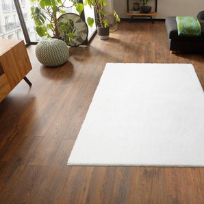 Hochflor-Teppich Menka, andas, rechteckig, Höhe: 30 mm, Shaggy-Teppich, Uni-Farben, besonders weich und kuschelig