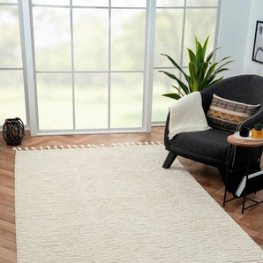 Hochflor-Teppich Moroccan Pureness, Myflair Möbel & Accessoires, rechteckig, Höhe: 24 mm, moderner Teppich, Uni Farben, flauschig weich durch Hochflor