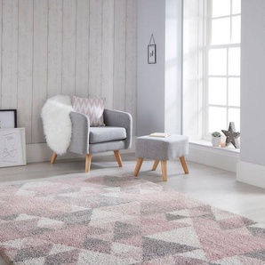 FLAIR RUGS Hochflor-Teppich Nuru, rechteckig, Höhe: 30 mm