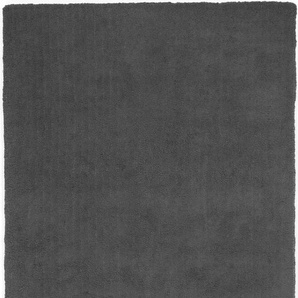 Hochflor-Teppich OCI DIE TEPPICHMARKE Soft Dream Teppiche Gr. B/L: 120 cm x 170 cm, 30 mm, 1 St., grau (dunkelgrau) Esszimmerteppiche besonders weich durch Microfaser, Wohnzimmer