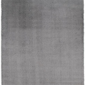 Hochflor-Teppich OCI DIE TEPPICHMARKE Soft Dream Teppiche Gr. B/L: 160 cm x 230 cm, 30 mm, 1 St., grau Esszimmerteppiche besonders weich durch Microfaser, Wohnzimmer