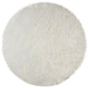 Hochflor-Teppich Sheepskin, FLAIR RUGS, rund, Höhe: 60 mm, Kunstfell, Wohnzimmer