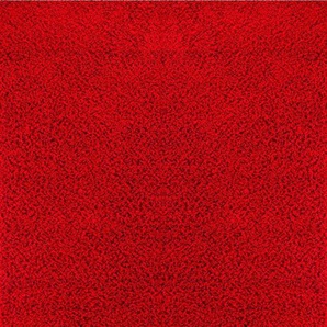 Hochflor-Teppich UNI CHIC 2309, Surya, rechteckig, Höhe: 37 mm, Flauschig, Langflor, Weich, Wohnzimmer Flurteppich, Rot