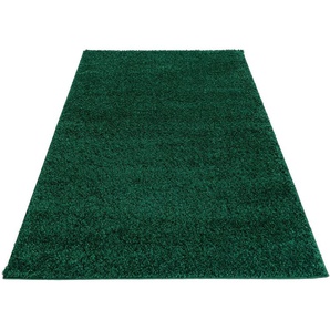 Hochflor-Teppich Viva, Home affaire, rechteckig, Höhe: 45 mm, Uni Farben, einfarbig, besonders weich und kuschelig