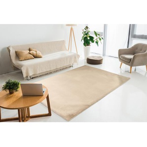 Hochflorteppich Rabbit Light 500 200 x 290cm Beige/Ivory