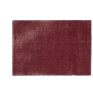 Hochflorteppich - rot - Synthetische Fasern - 200 cm - 3 cm | Möbel Kraft