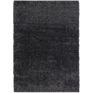 Hochflorteppich Savage 200 x 290cm Schwarz/Anthrazit