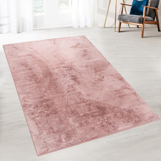Hochflorteppich Soft Paradise | Rosé | 160 x 240 cm