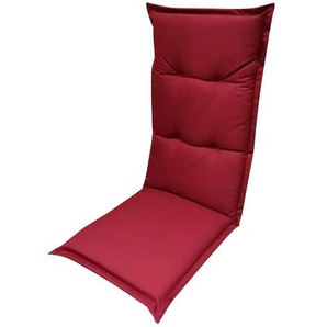 Hochlehner - Auflage Lyon | rot | 50 cm | 120 cm | cm 5,0 |