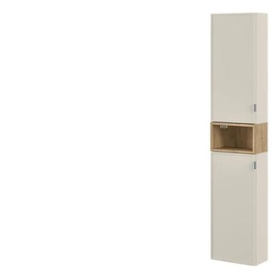 Hochschrank  Behler See ¦ beige ¦ Maße (cm): B: 35 H: 185 T: 19.0